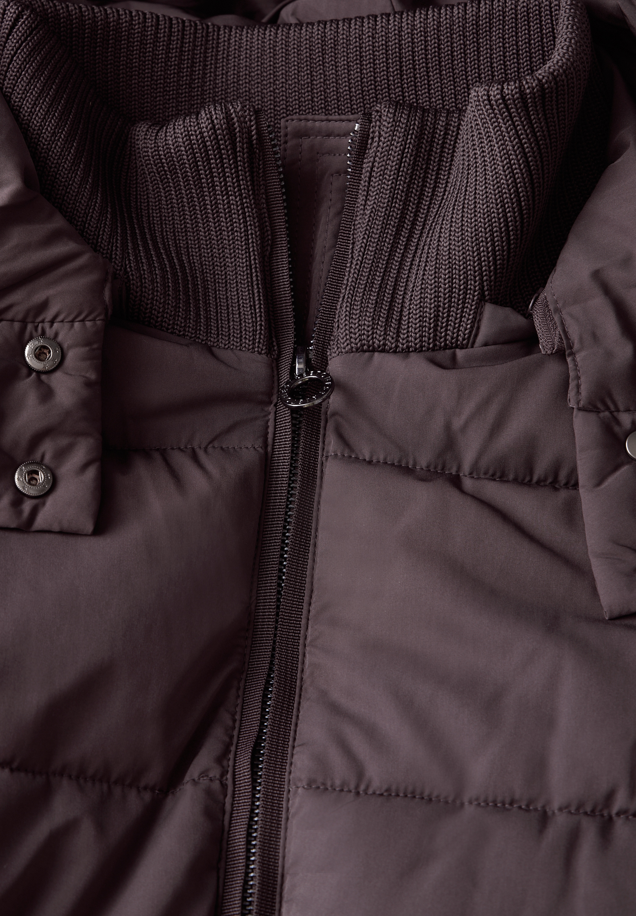 STREET ONE Winterjacke mit abnehmbarer Kapuze