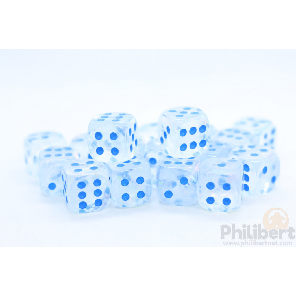 Set de 36 Dés Chessex : Borealis