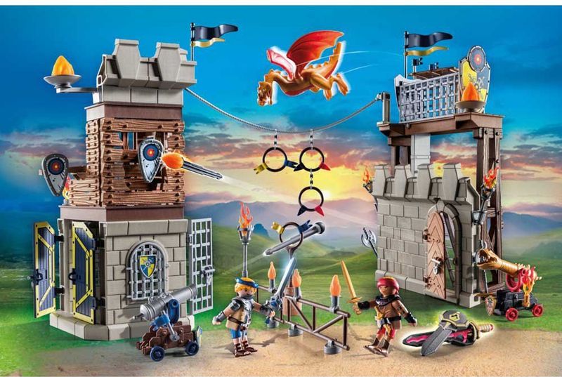 PLAYMOBIL Novelmore vs. Burnham Raiders - Toernooi arena - 71298