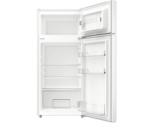 Amica DT 371 150 W koel-vriescombinatie, afmetingen (B x H x D): 474 x 1045 x 498 mm, koelgedeelte: 87 l, vriesgedeelte: 25 l
