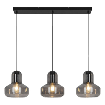Hanglamp Demi 3-lichts zwart