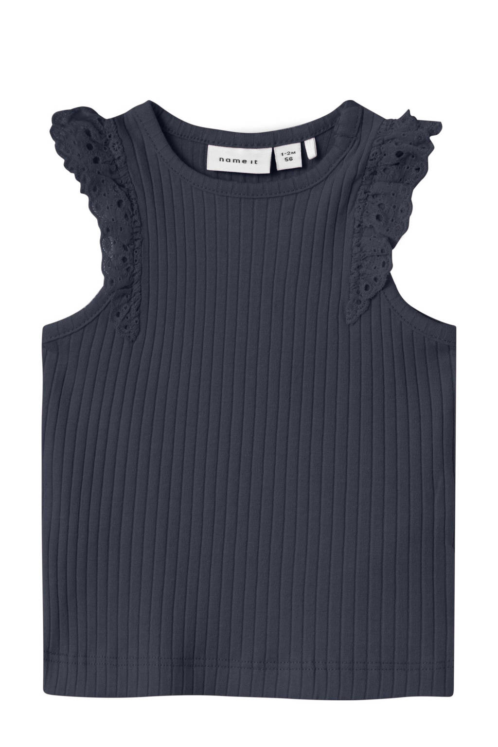 NAME IT babytop NBFFENNAS donkerblauw