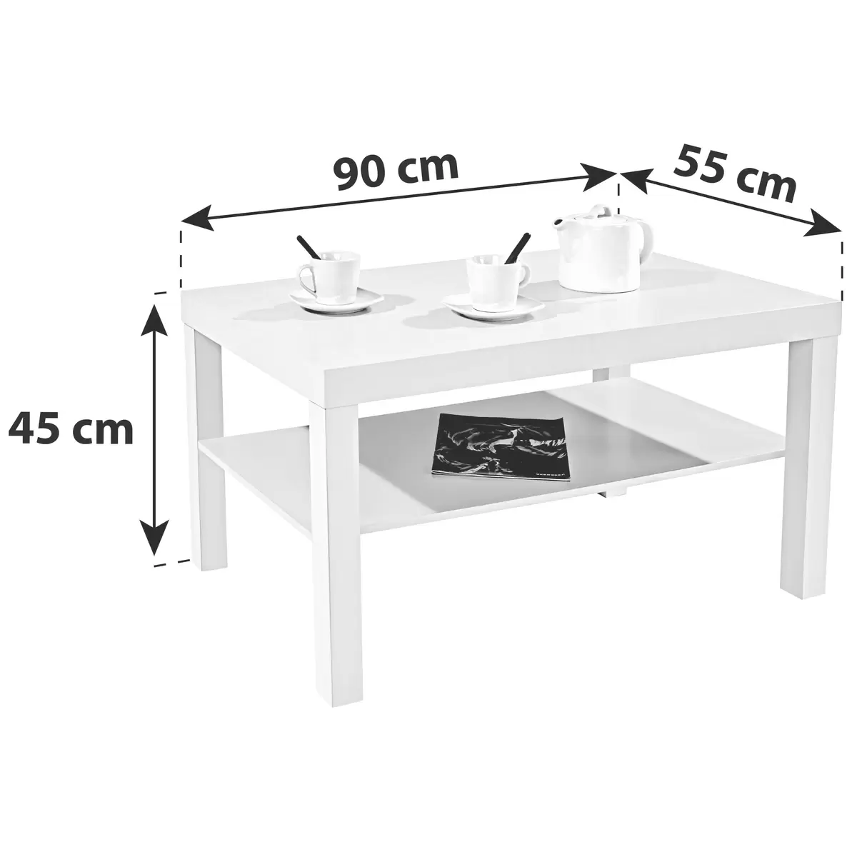 Salontisch Light Betonoptik