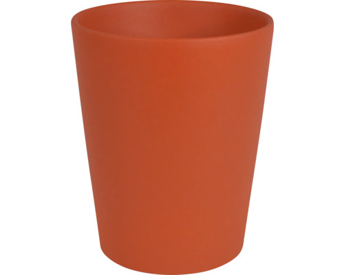 Keramische bloempot 13,5 x 13,5 x 16 cm koper