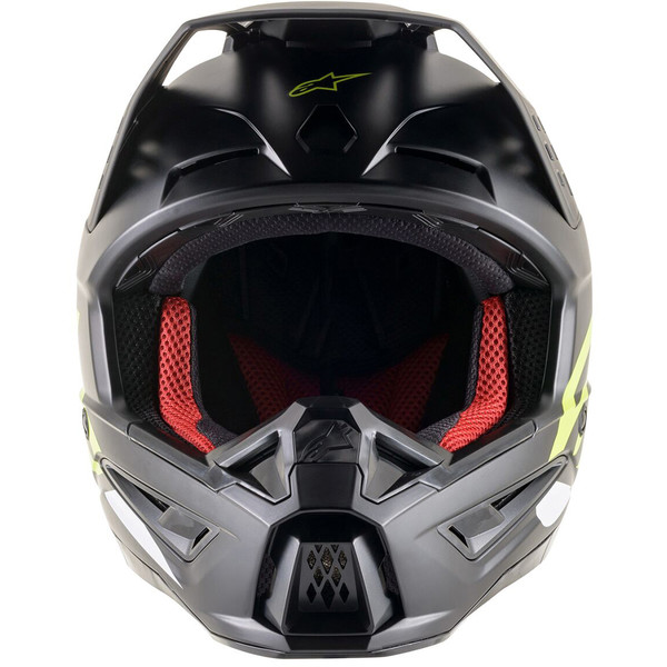 Alpinestars - Casque S-M5 Compass Noir / Jaune fluo