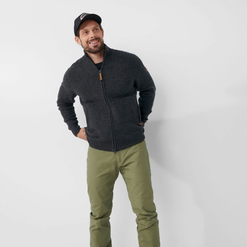 Övik Zip Cardigan Knit - Pullover homme