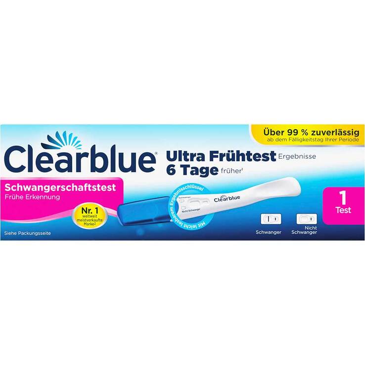 Clearblue Schwangerschaftstest Frühe Erkennung, 1 St