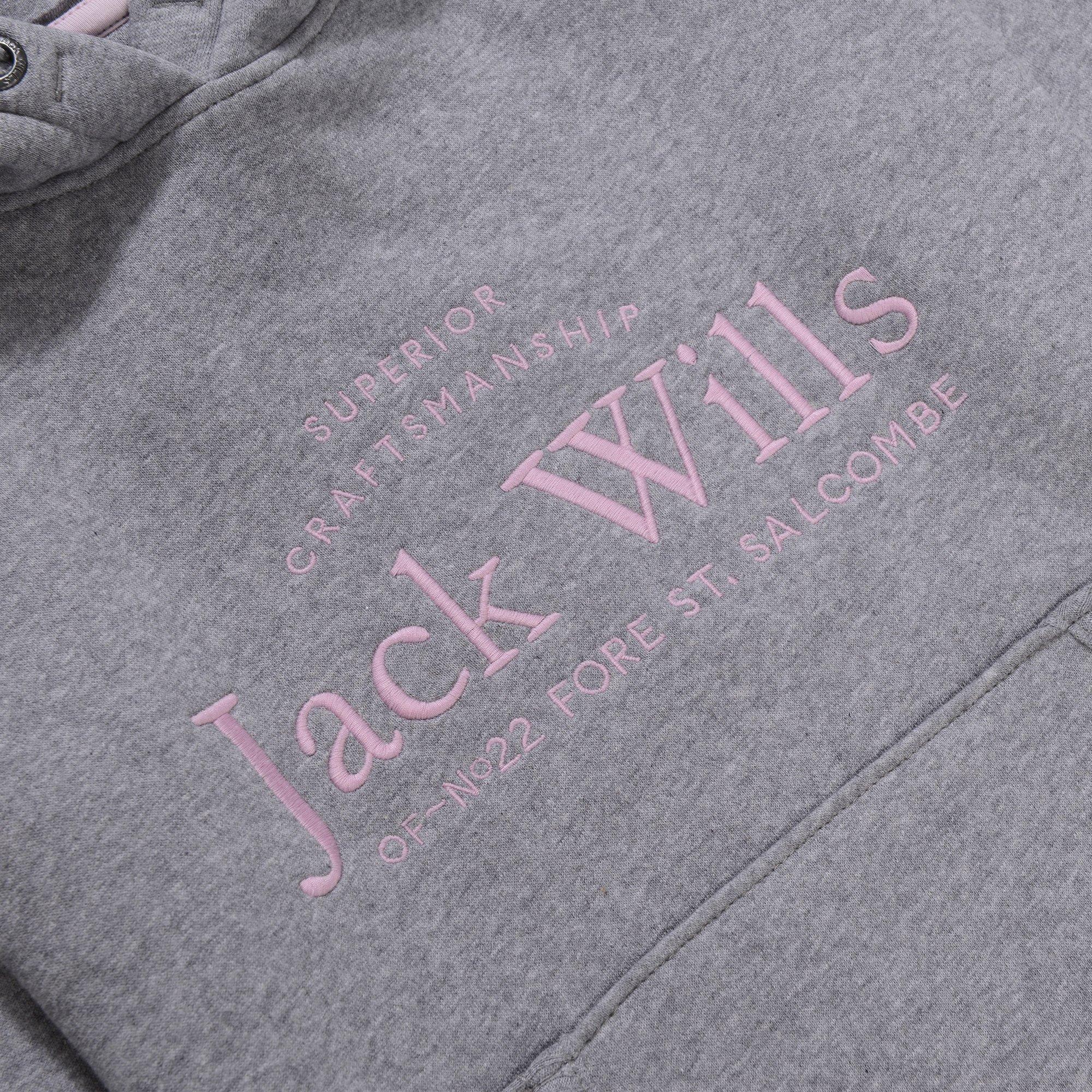 Jack Wills Kids Girls Logo Script Hoodie