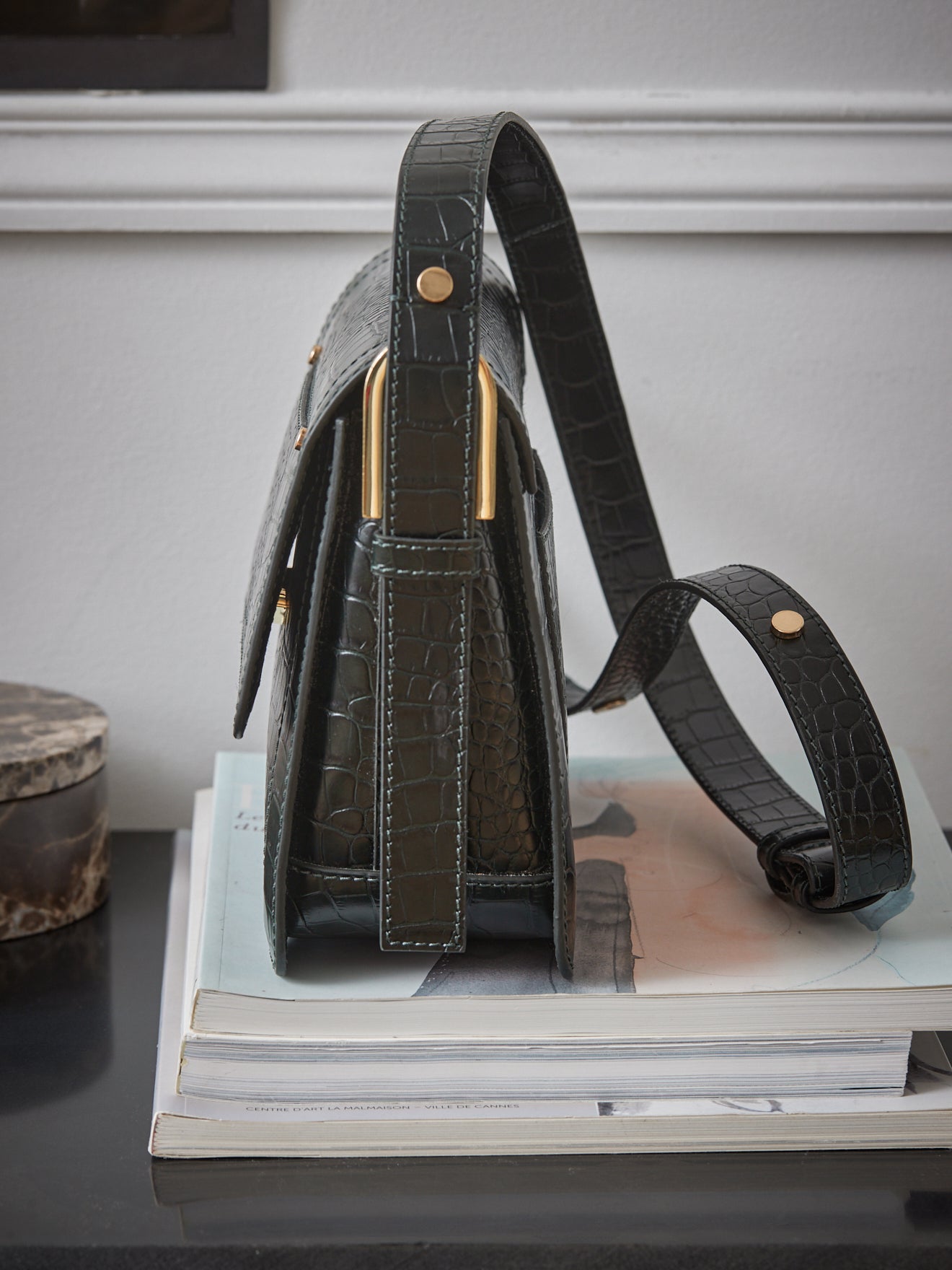 Sac besace George - Collection Maroquinerie Cyrillus