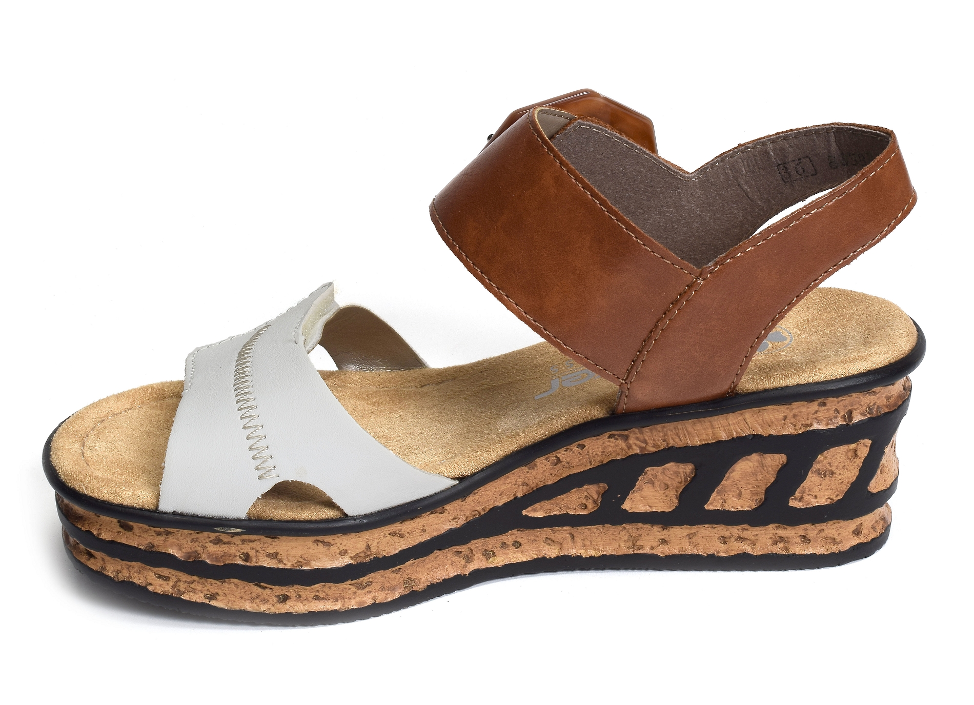 68176 marron blanc
