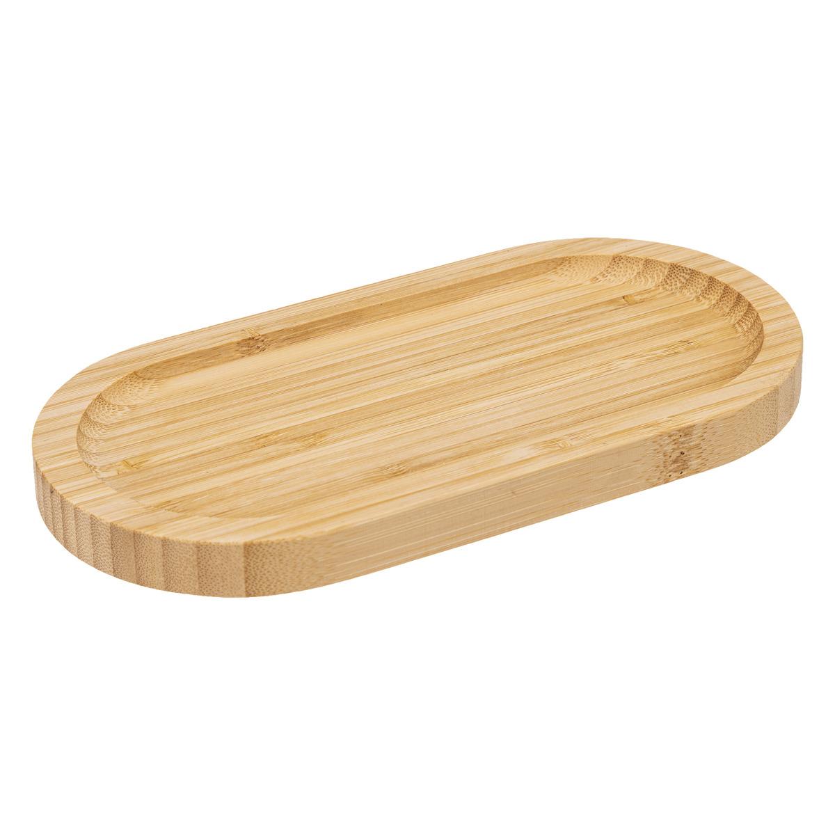 ASSIETTE BAMBOU OVALE 20X10CM