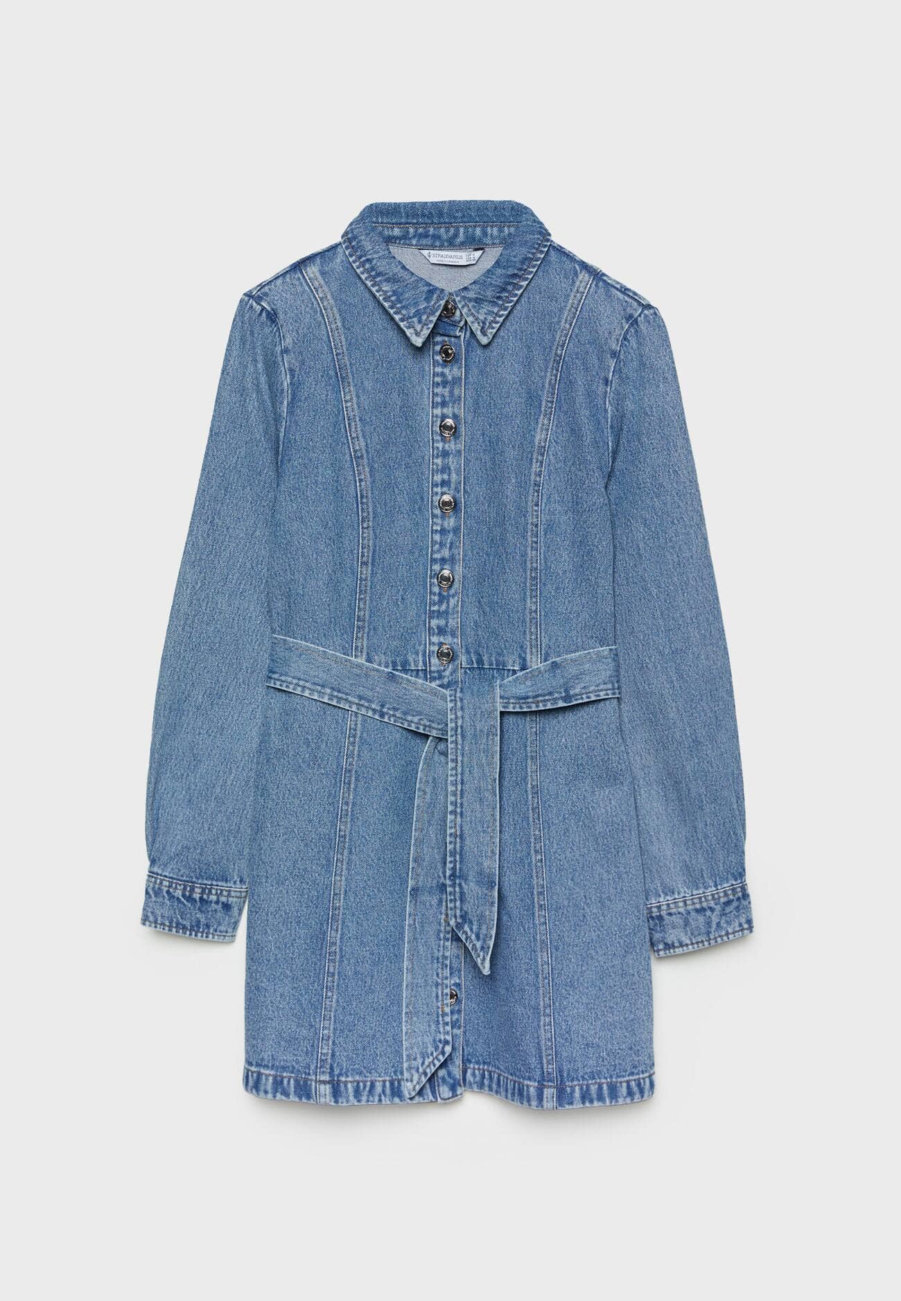 vestido camisa jeans
