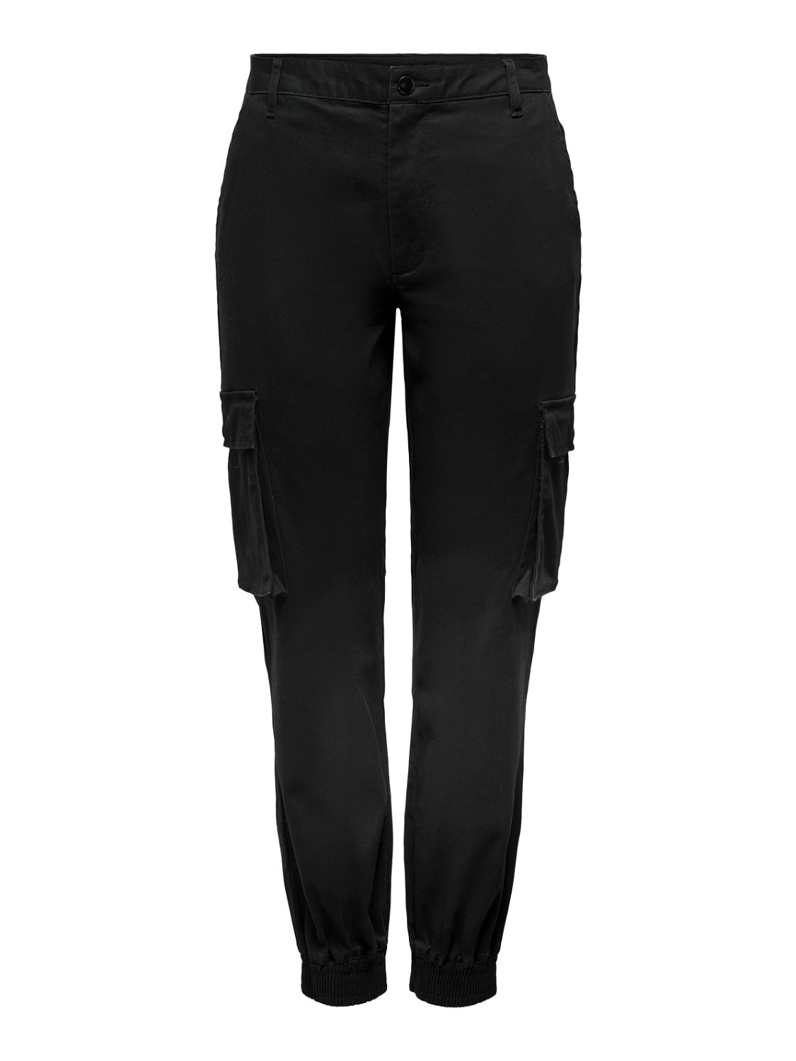 ONLBETSY-ALVA Mittlere Taille Komfort Fit Cargo-Hose Black