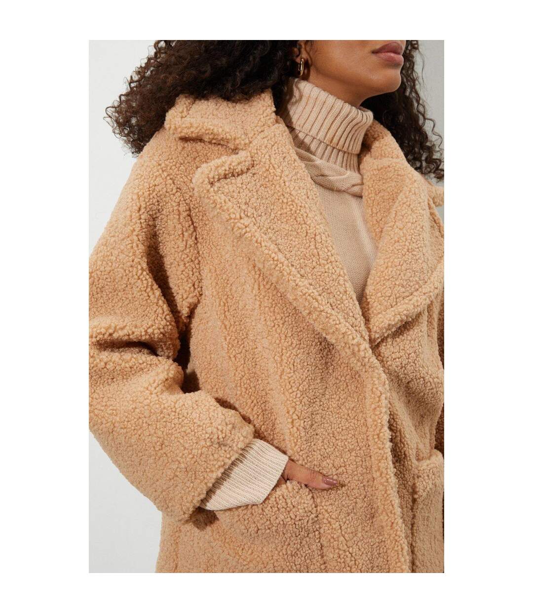 Dorothy Perkins - Manteau - Femme (Brun-beige) - UTDP171