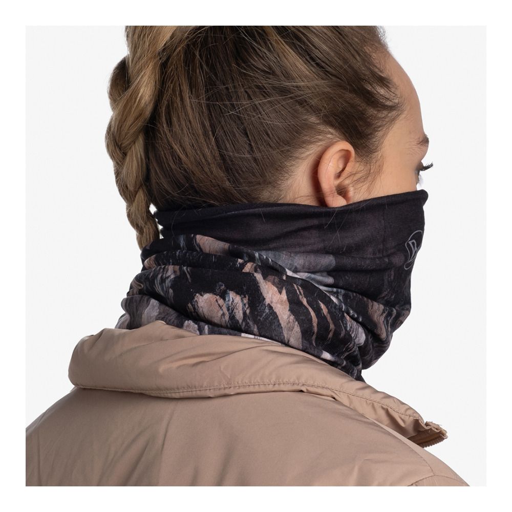 Buff POLAR REVERSIBLE - Tour de cou Homme blaise black