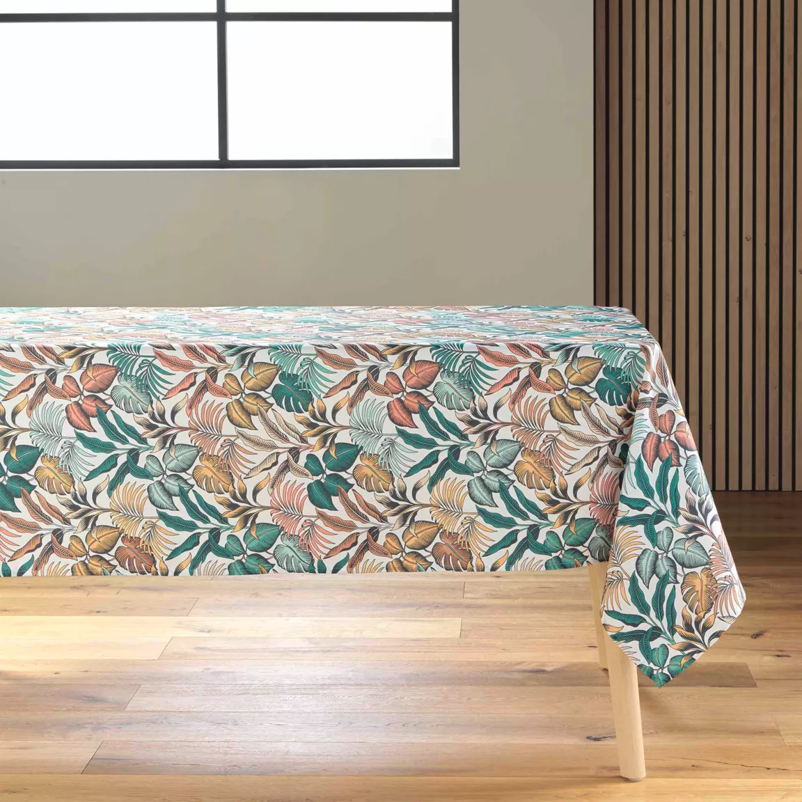 Nappe rectangulaire anti tache (145 x 240 cm) Stylis Jaune