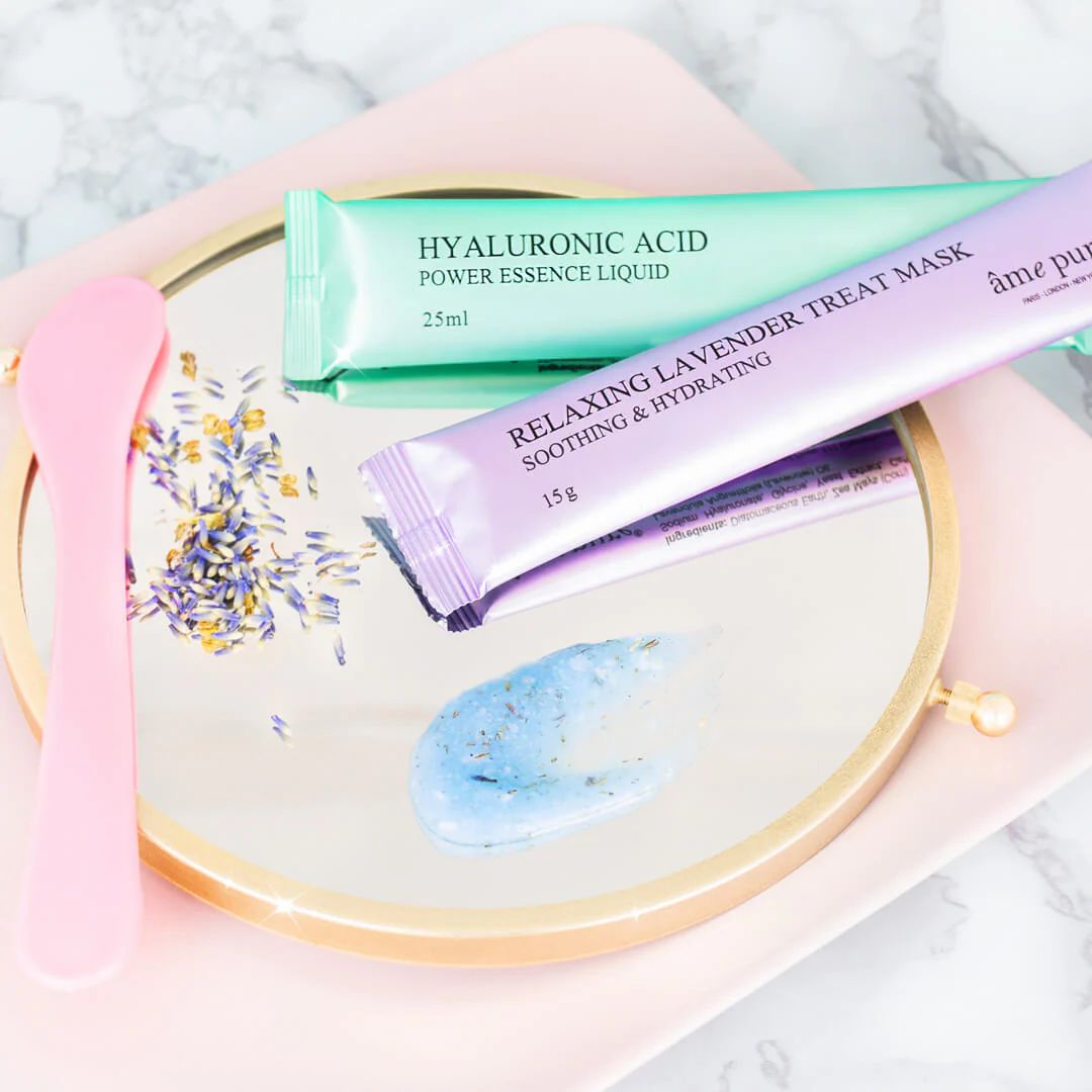 âme pure Jelly Glow Rubber Mask - Lavendel