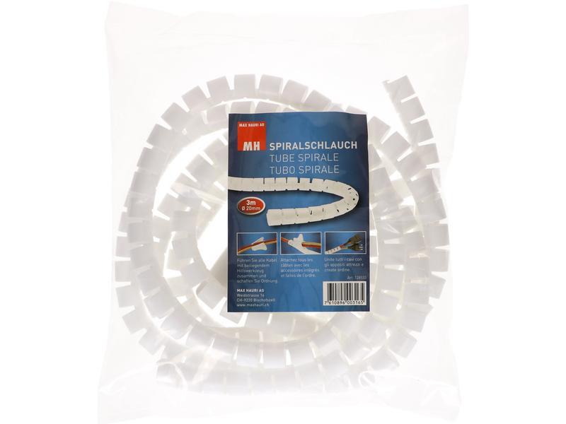 Max Hauri Kabelbox mit Steckerleiste 5x T13 Weiss Kabelbox inkl. Steckdosenleiste mit Schalter, 235 x 115 x 121 mm