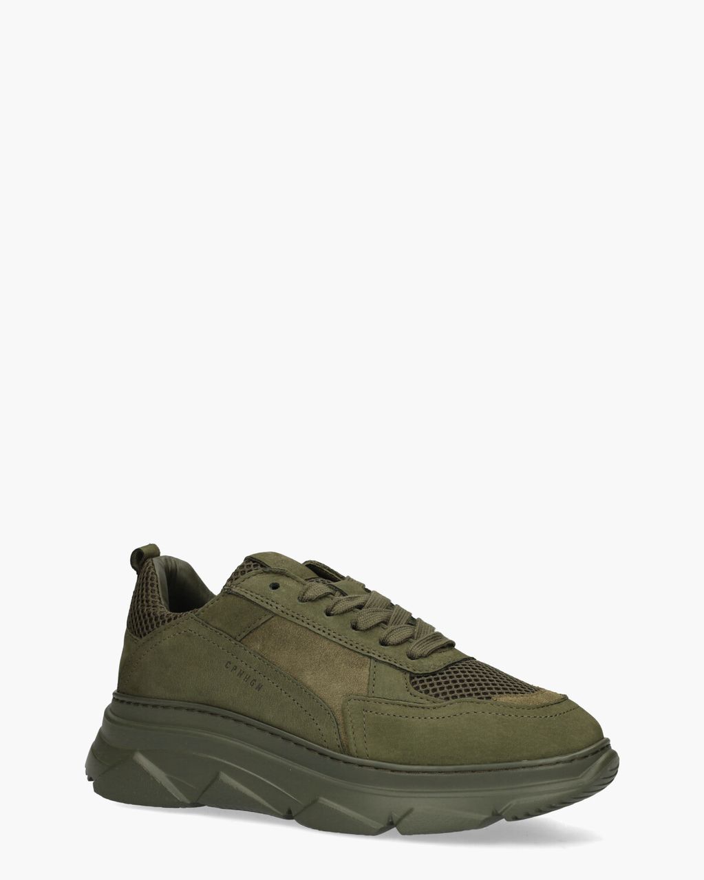 Copenhagen Studios CPH40 Material Mix Groen Damessneakers