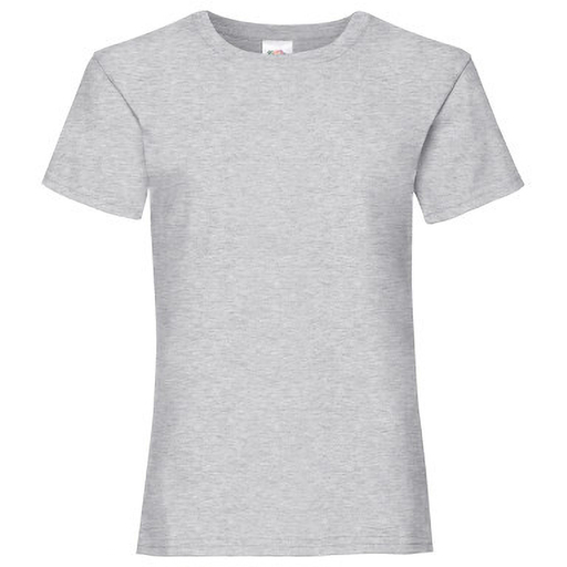 Camiseta básica de manga curta 100% algodão de primeira qualidade (pacote com 2) Fruit Of The Loom