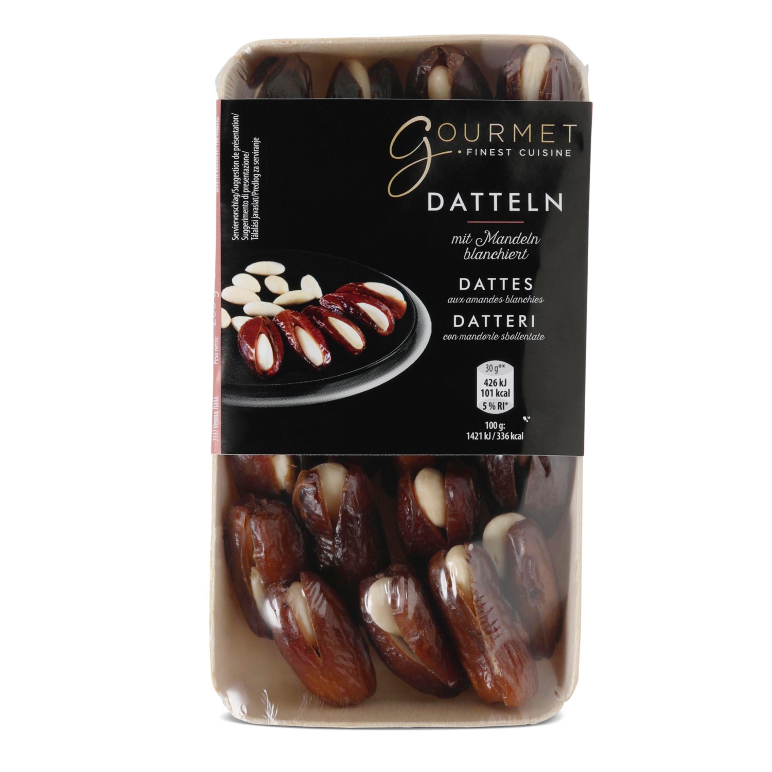 GOURMET Gefüllte Datteln, Mandelkern 200 g
