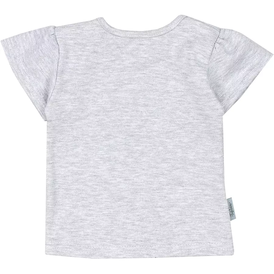 TupTam Baby Mädchen Kurzarm T-Shirt 5er Set graurosa