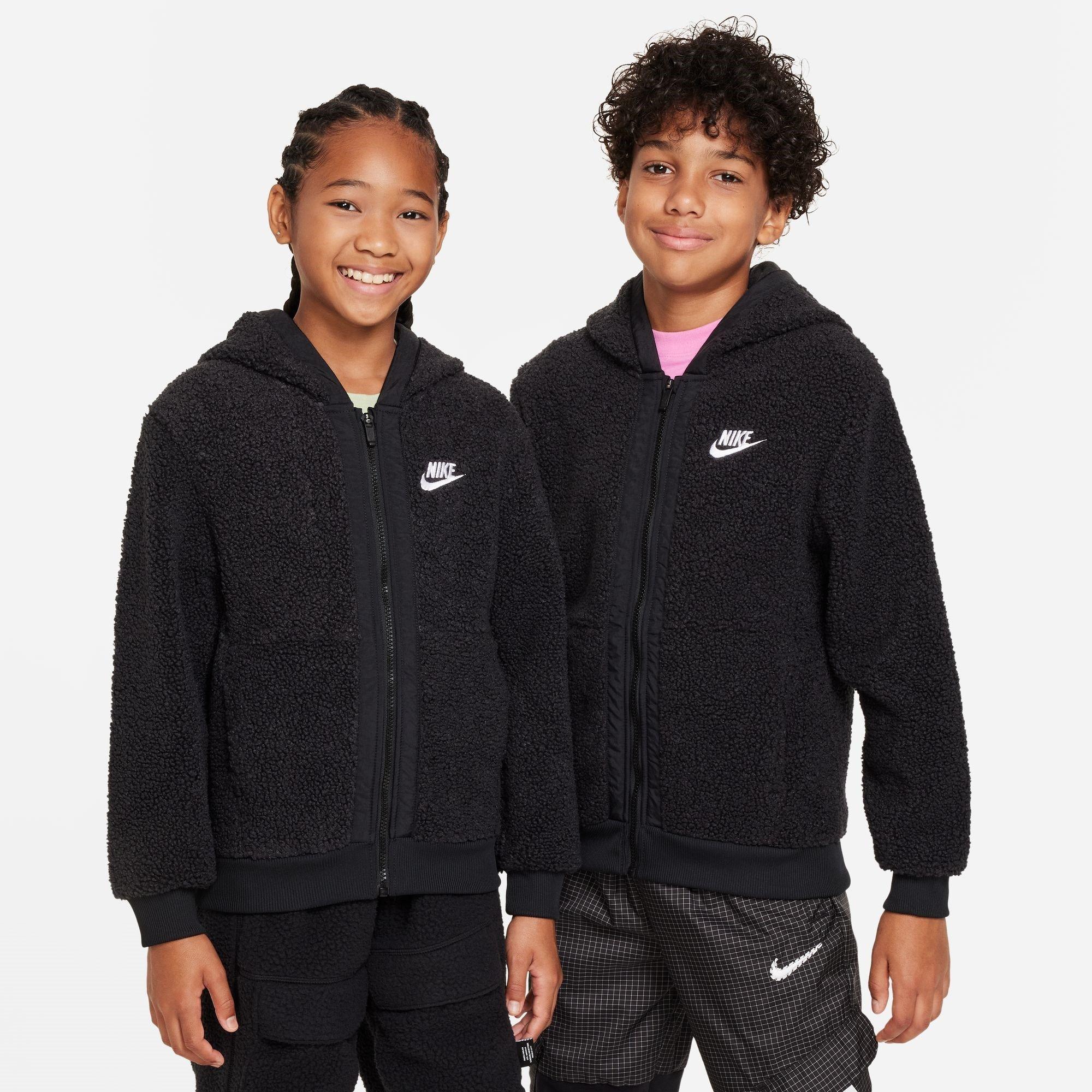 Nike Nike Sportswear Club Fleece Big Kids' Full-Zip Winterized Hoodie