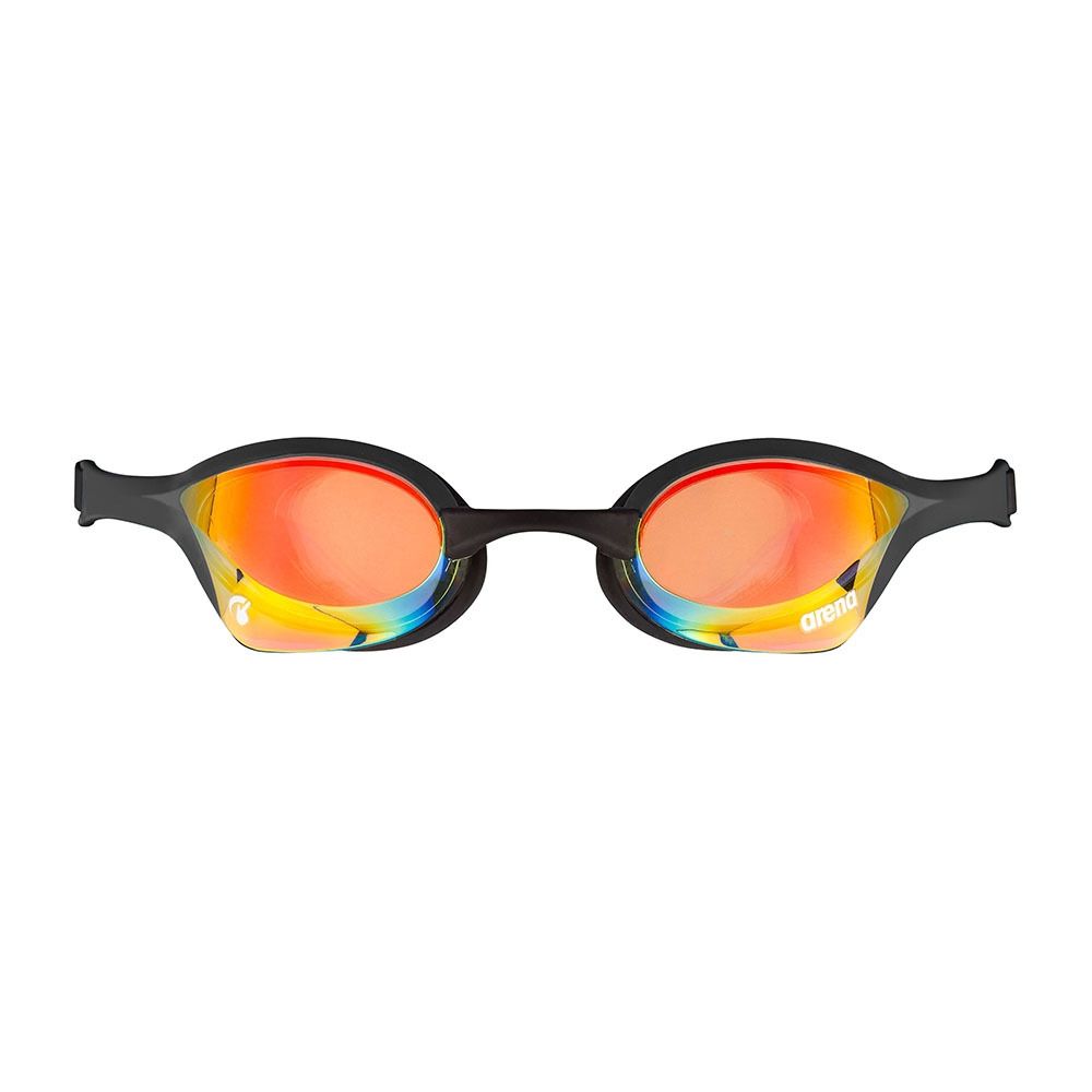 Arena COBRA ULTRA SWIPE MIRROR - Lunettes de natation yellow copper/black