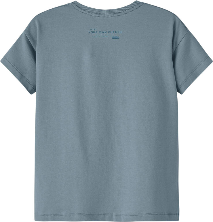 Name It NKMJOLARS SS TOP BOX Smoke blue