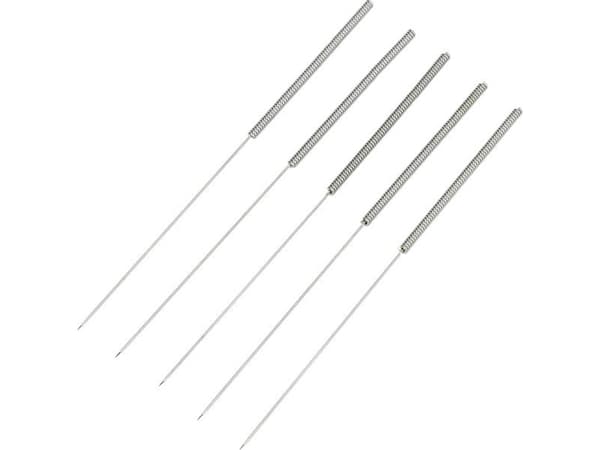 OEM munnstykkerengjøringsnål 0,2 mm - 5 stykker}
