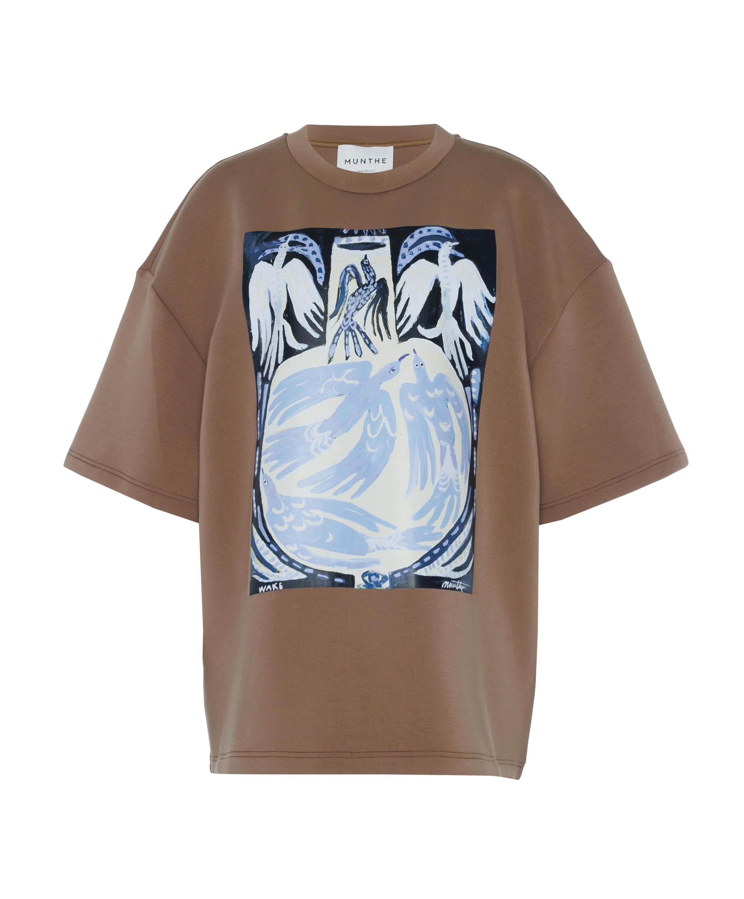 Munthe Dames T-shirt bruin