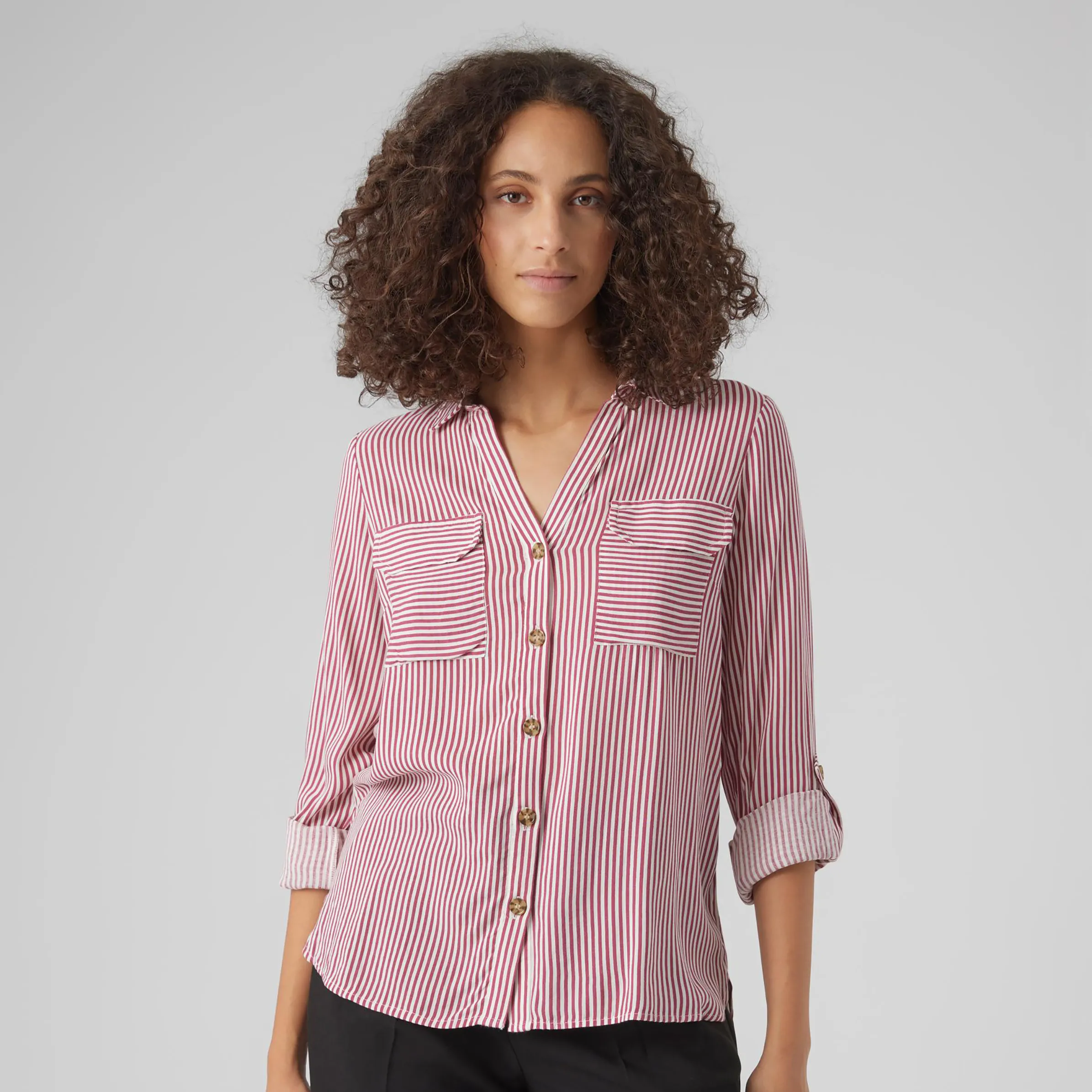 Vero Moda VMBUMPY L/S SHIRT NEW Bluse