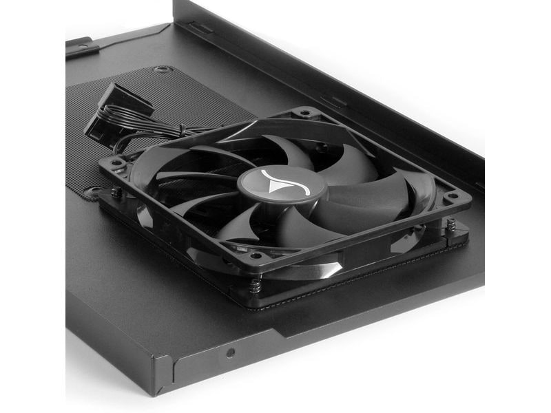 Sharkoon PC-Gehäuse QB One Mini-ITX-PC-Gehäuse mit vorinstalliertem 120-mm-Lüfter