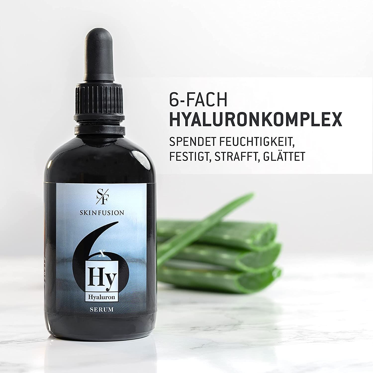 SKINFUSION 6-Fach Bio Hyaluron Serum hochdosiert