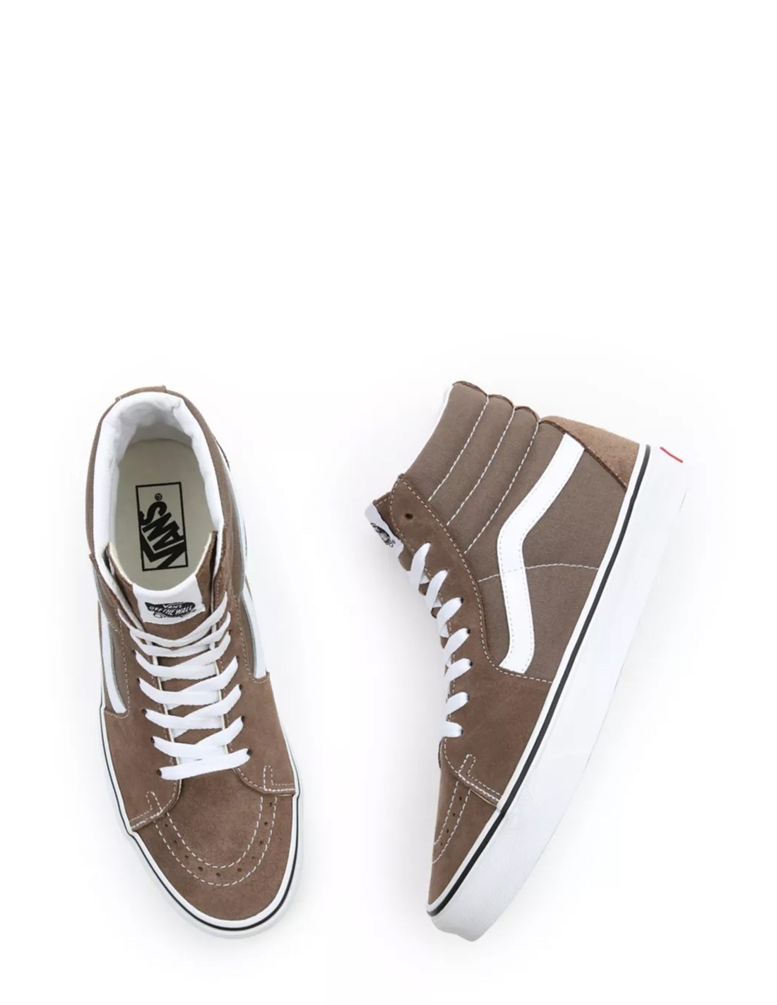 vans Sneakers mixte ua sk8-hi daim marron