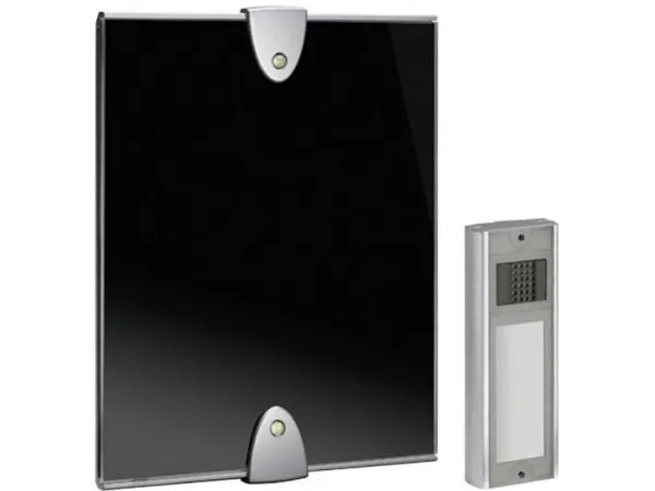 Grothe MISTRAL 600 - Sort - Sølv - 83 dB - IP54 - Trådløs - 868,35 MHz - 500 m (43400)