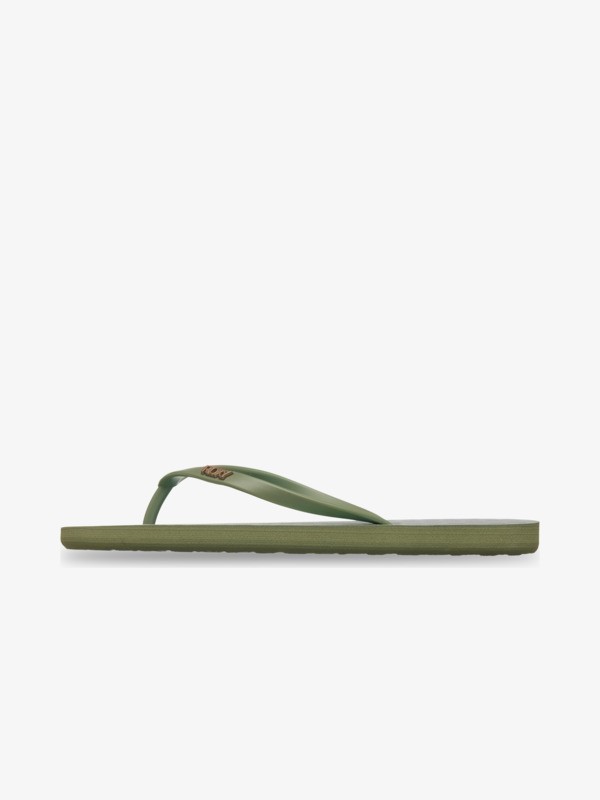 Viva Iridescent Tongs Vert Femme