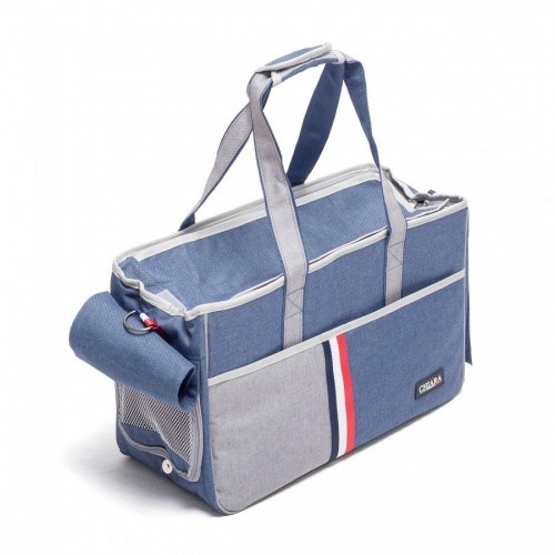 Bolsa de viagem Tommy para cães, azul