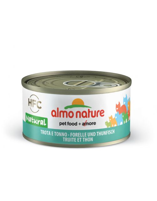 Almo Nature Hfc Cat Natural Blik 70 g - Kattenvoer
