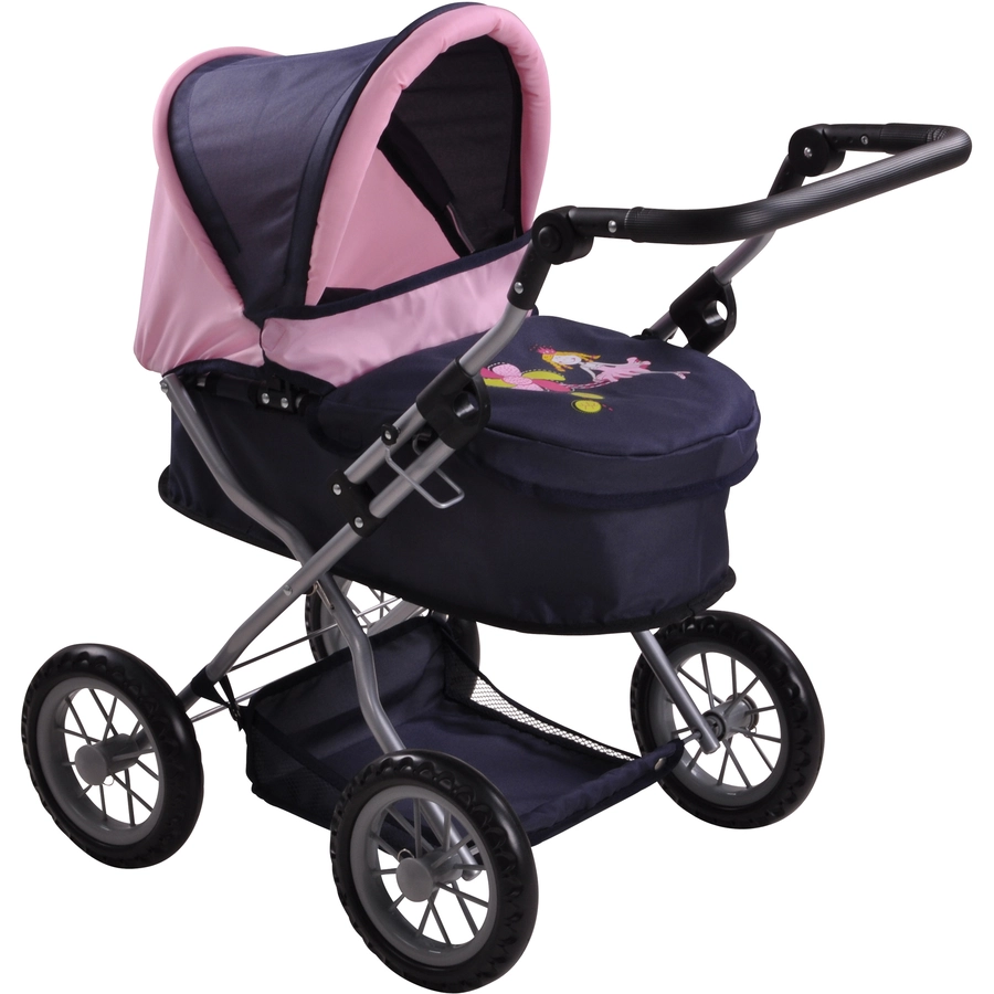 knorr toys® Puppenwagen First - princess blue blau