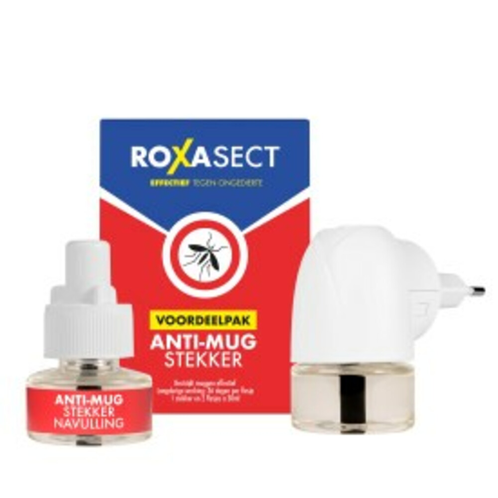 Roxasect Anti Mugstekker + 2 navullingen