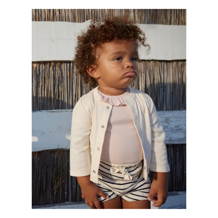 Petit Bateau T-shirt Menthe Col Volant | Rose