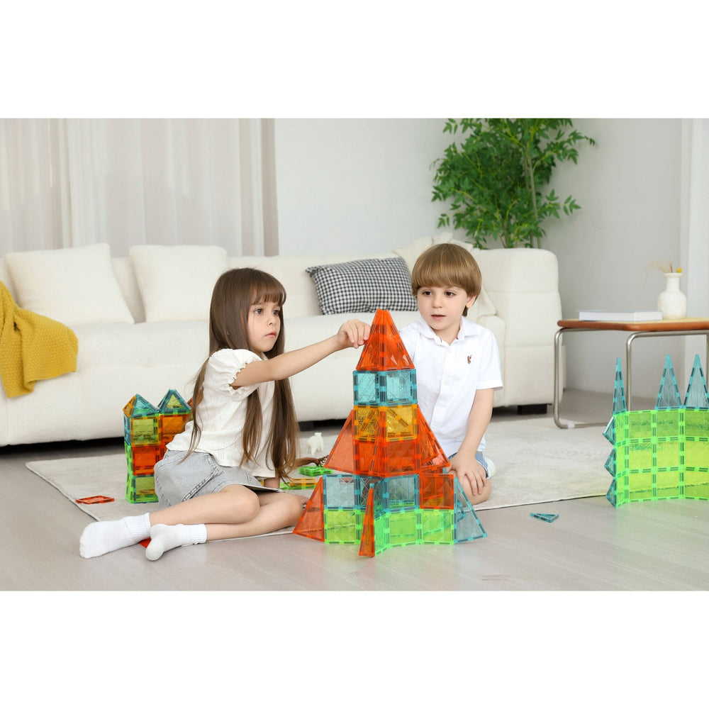 Køb Geomag Magnetic Tiles Gems 16 Pcs