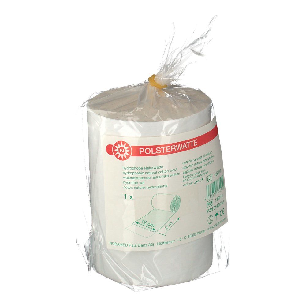 Nobamed® Polsterwatte gerollt 12 cm x 2 m
