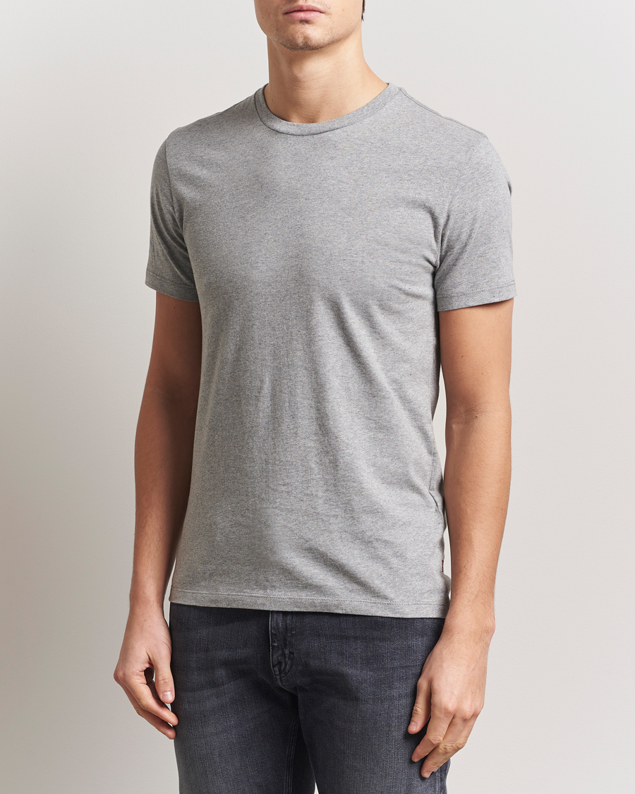 Levi's 2-Pack Crew Neck T-Shirt White/Grey Heather