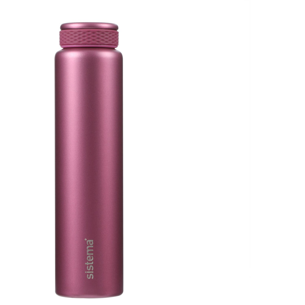 Køb Sistema Fig Purple Stainless Steel Drikkedunk 280 Ml