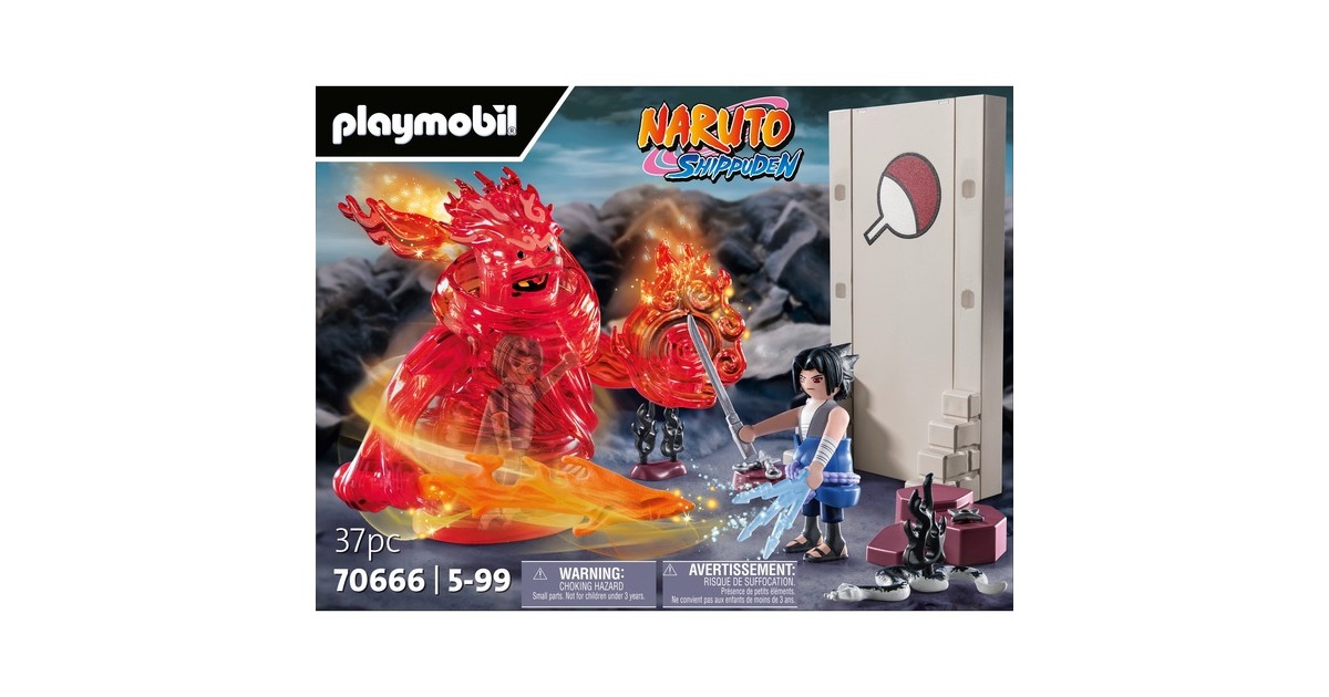 PLAYMOBILNaruto - Sasuke vs. Itachi Constructiespeelgoed  (70666)