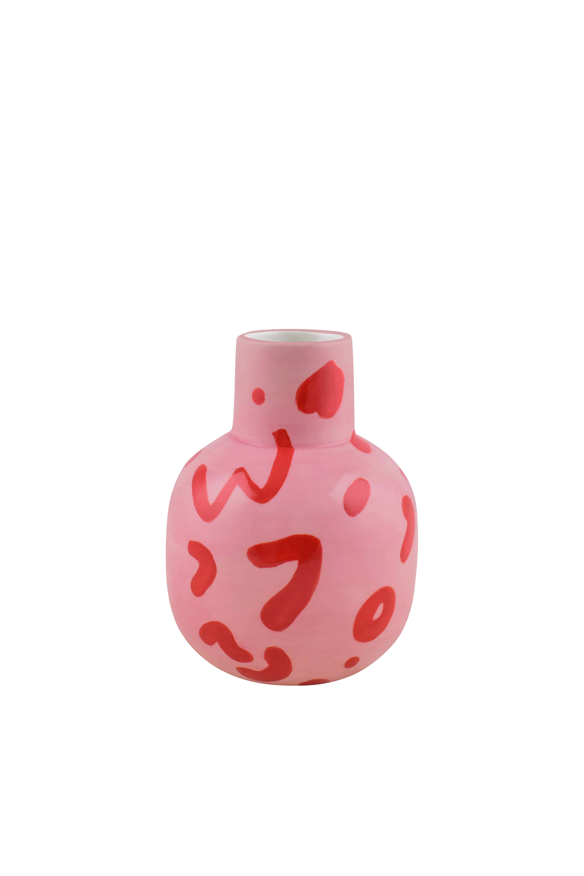 QUE RICO Vase VASE ROSITA - LEOPARDO LINDO Multicolore