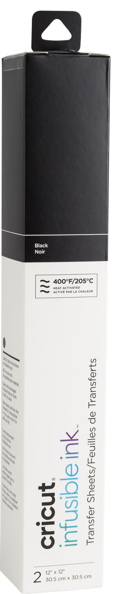 Cricut Infusible Ink overførselsark 2-pak (sort)