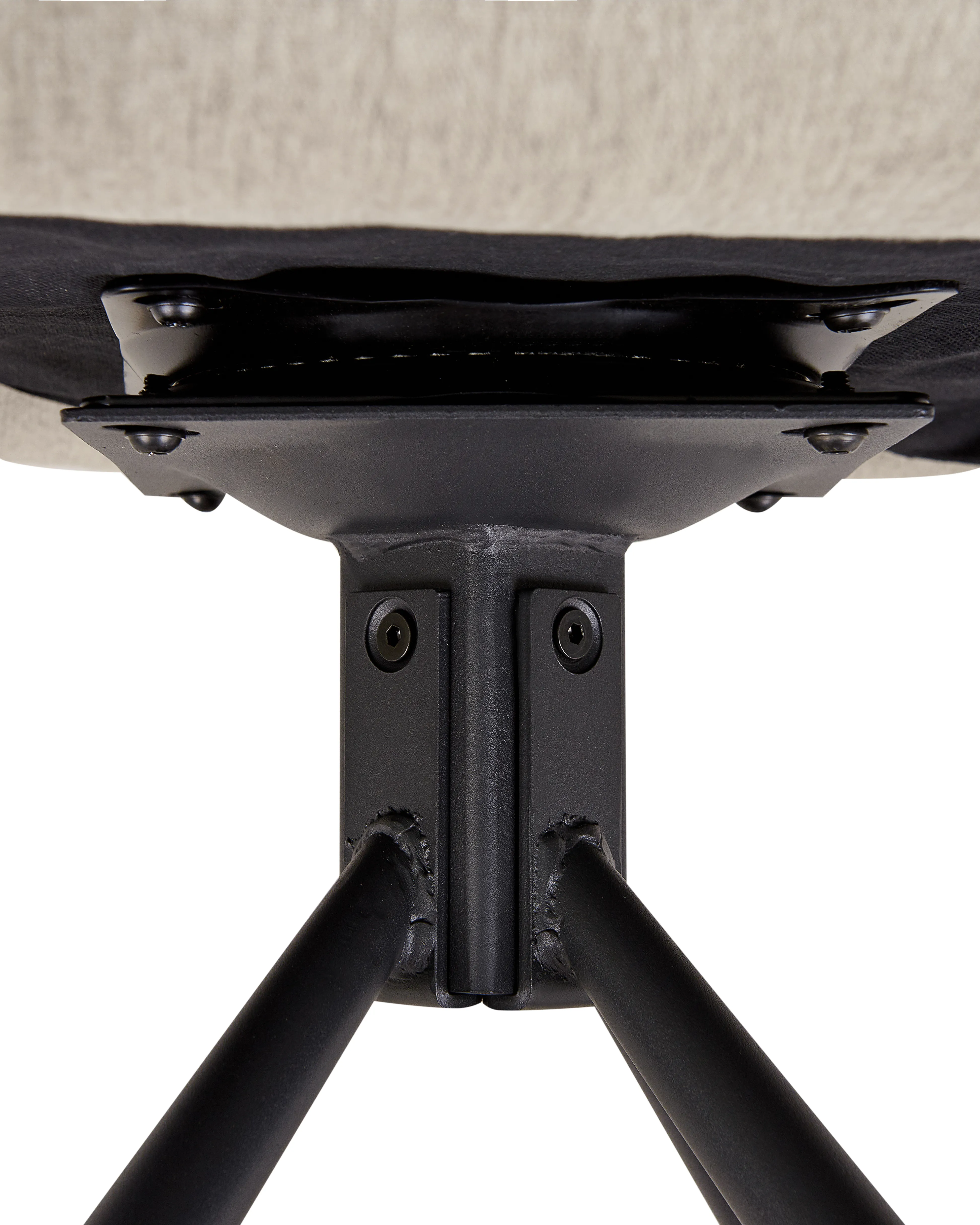Set van 2 eetkamerstoelen draaibaar SARDOAL Taupe